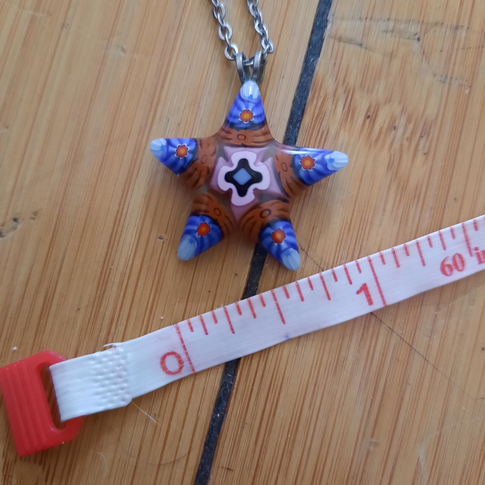 Venetian Glass Star pendant
